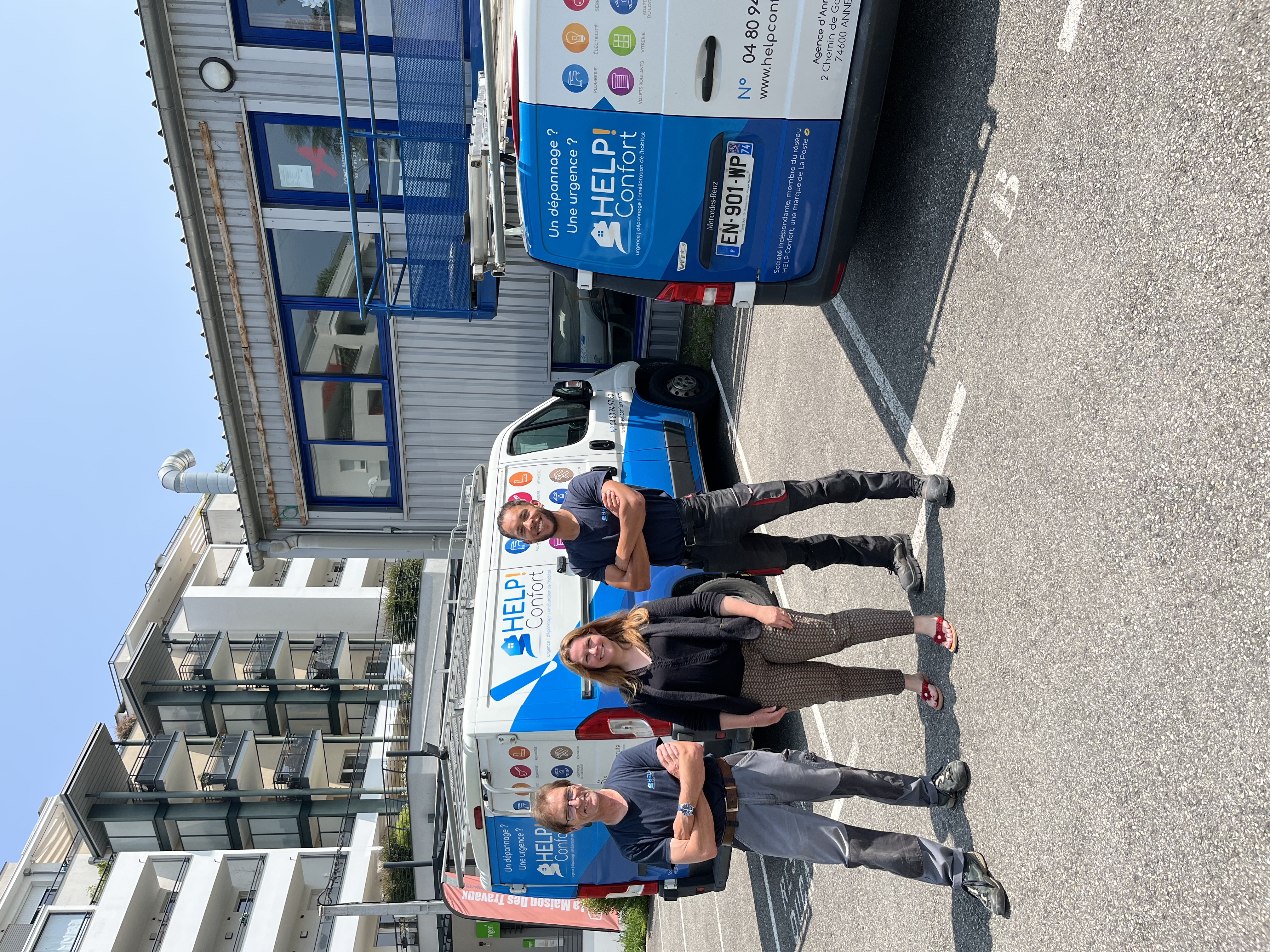 l'équipe d'HelpConfort Annecy et Aix-les-bains